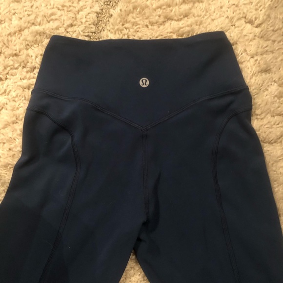 Lululemon Pushing Limits 7/8 Tight (Nulu 25"), size: 4, colour: jaded - Picture 6 of 9